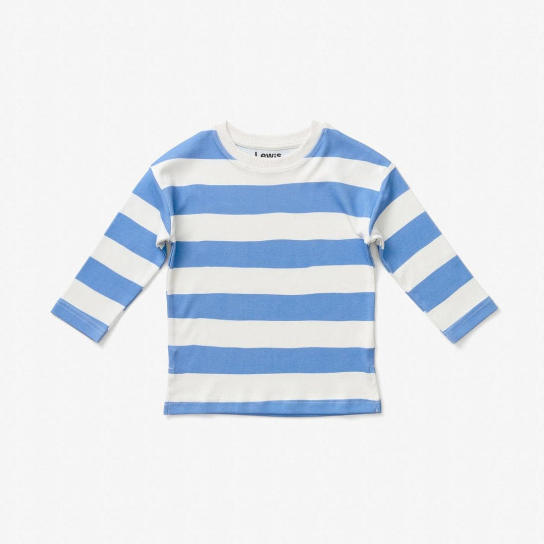 Long Sleeve T Shirt - Stripe Lake