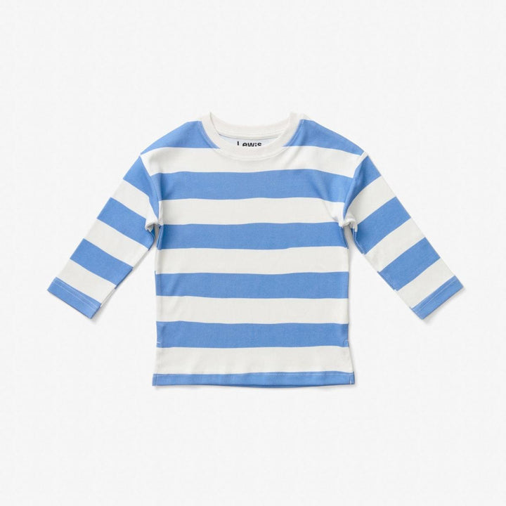 Long Sleeve T Shirt - Stripe Lake