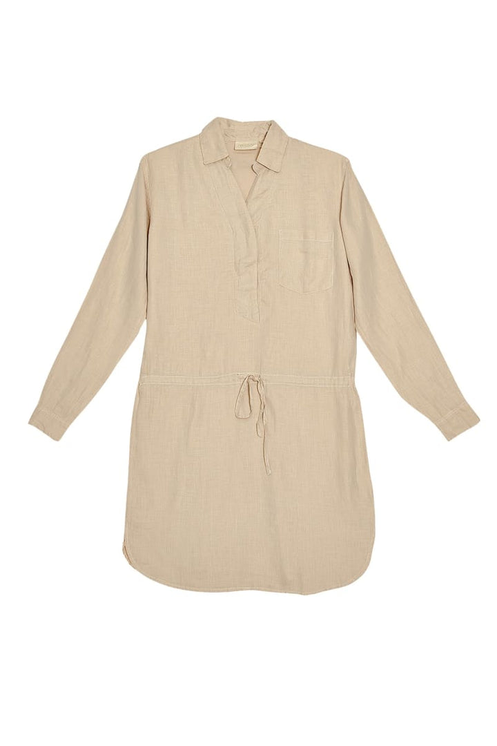 Meet Me By The Cliff Dress - Neutral Beige