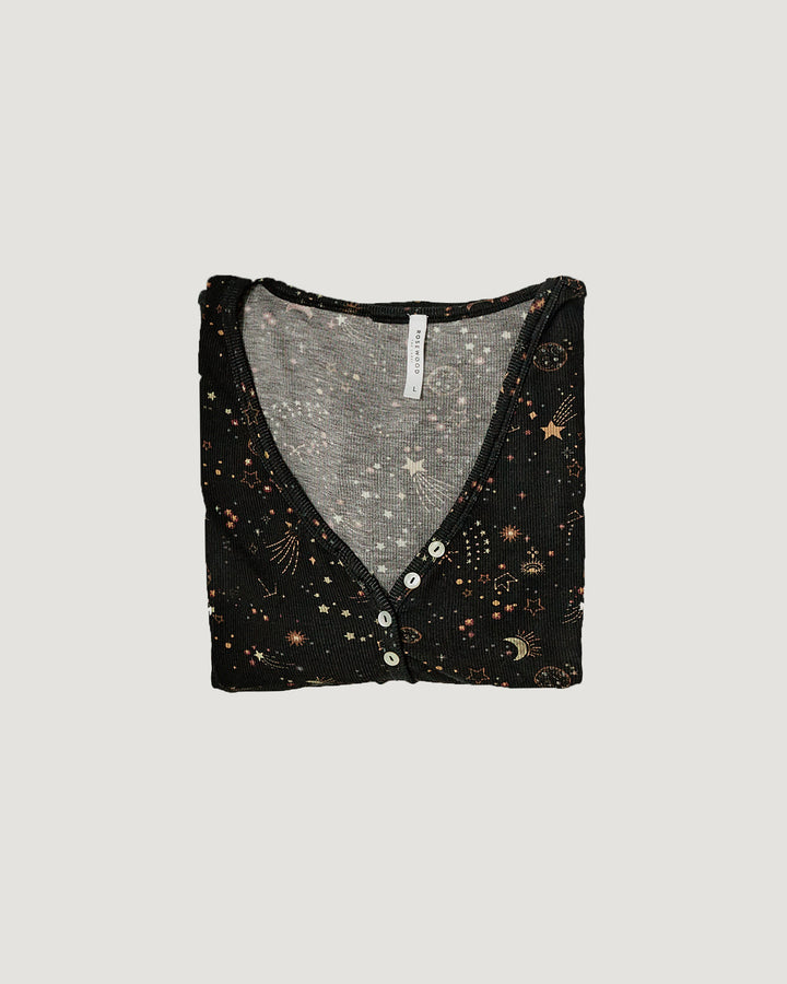 Mama Henley Top - Celestial