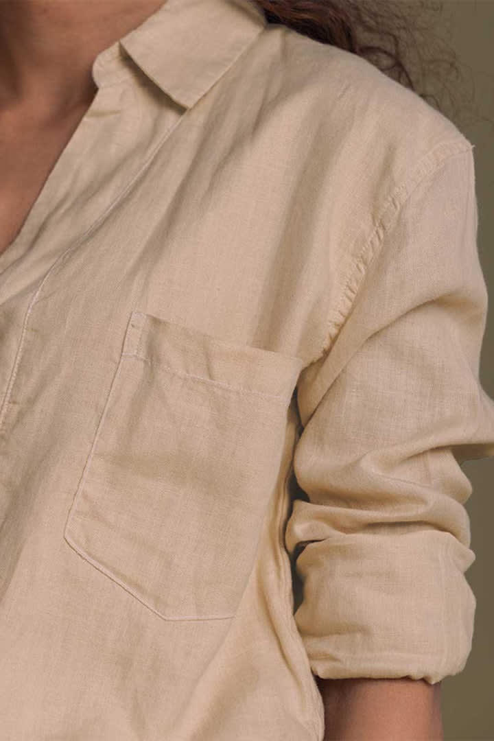 Meet Me By The Cliff Dress - Neutral Beige