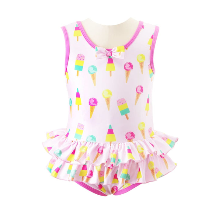 Ice Cream Swimsuit - 6m - one piece swim - baby