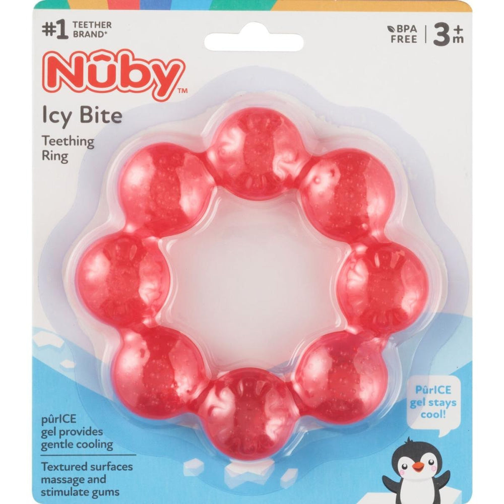 IcyBite Teether - Red - One Size - Teether