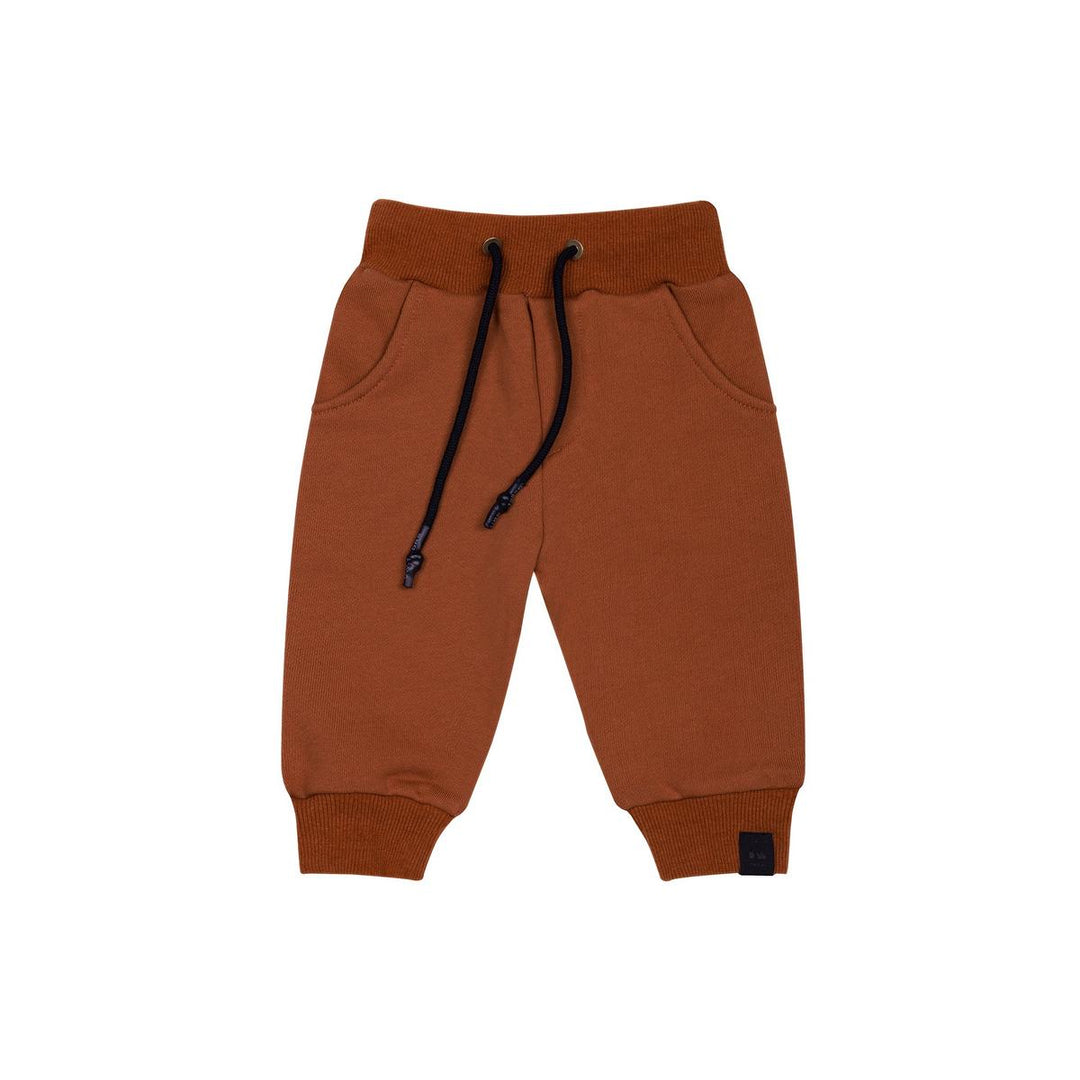 Baby Terry Joggers - Rust