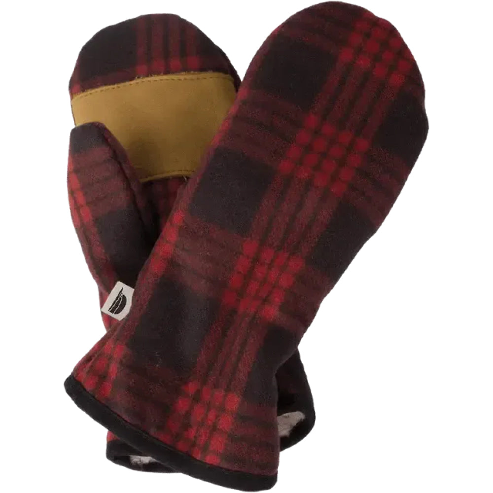 Ida’s Mittens - Black/red Tartan - FINAL SALE - Mittens