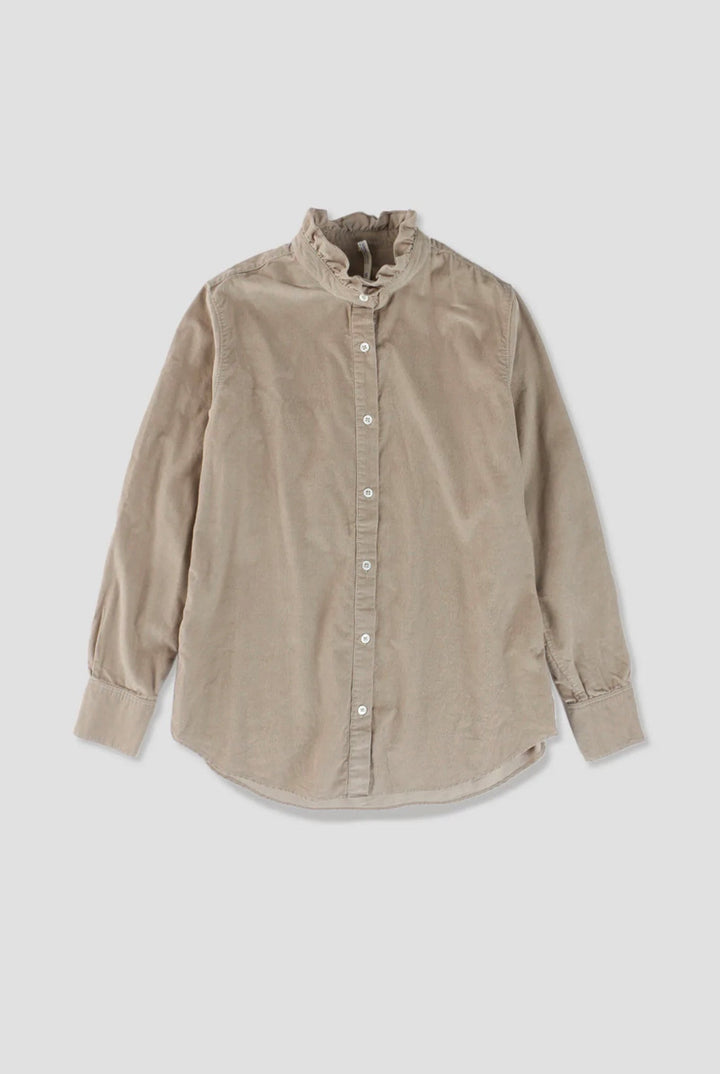 Corduroy Emma Shirt - Taupe