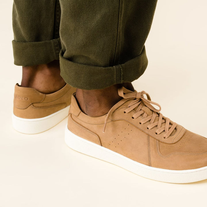 Men's Beto Go-To Court Sneaker - Tobacco