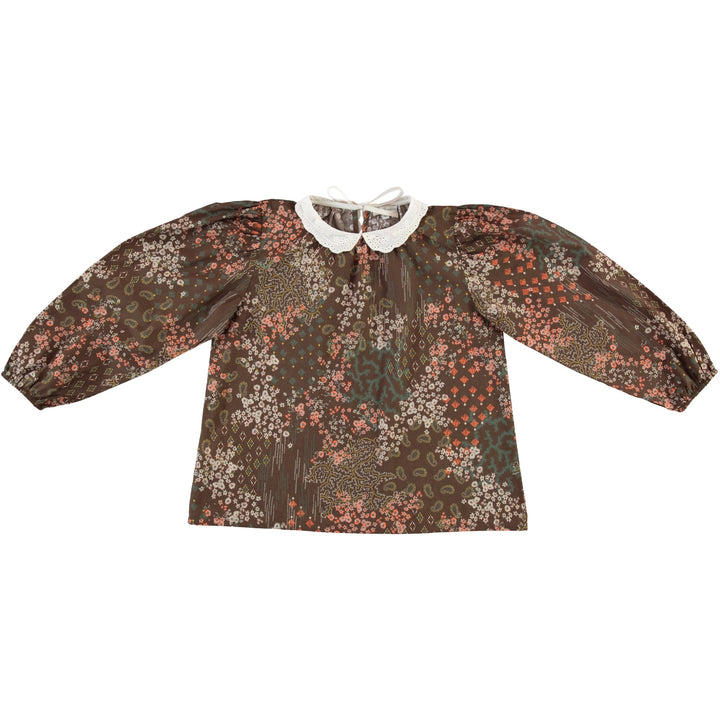 Darja Blouse Ditsy - Floral Patchwork