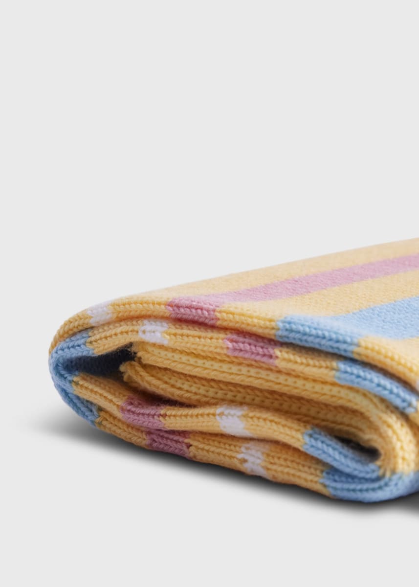 Variegated Stripe Sock - Butter