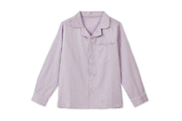 Baby LS Organic Cotton Woven Collared Shirt - Lavender