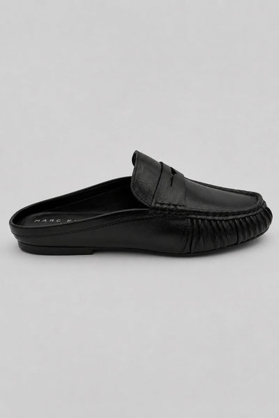Women's Jaynie Leather Mules - Black