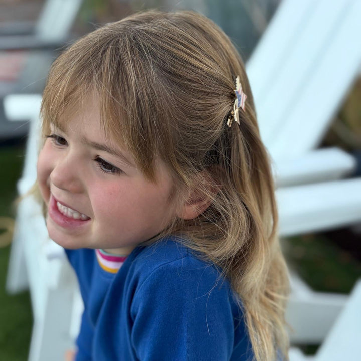 Star Spangled Clips (Set of 3)