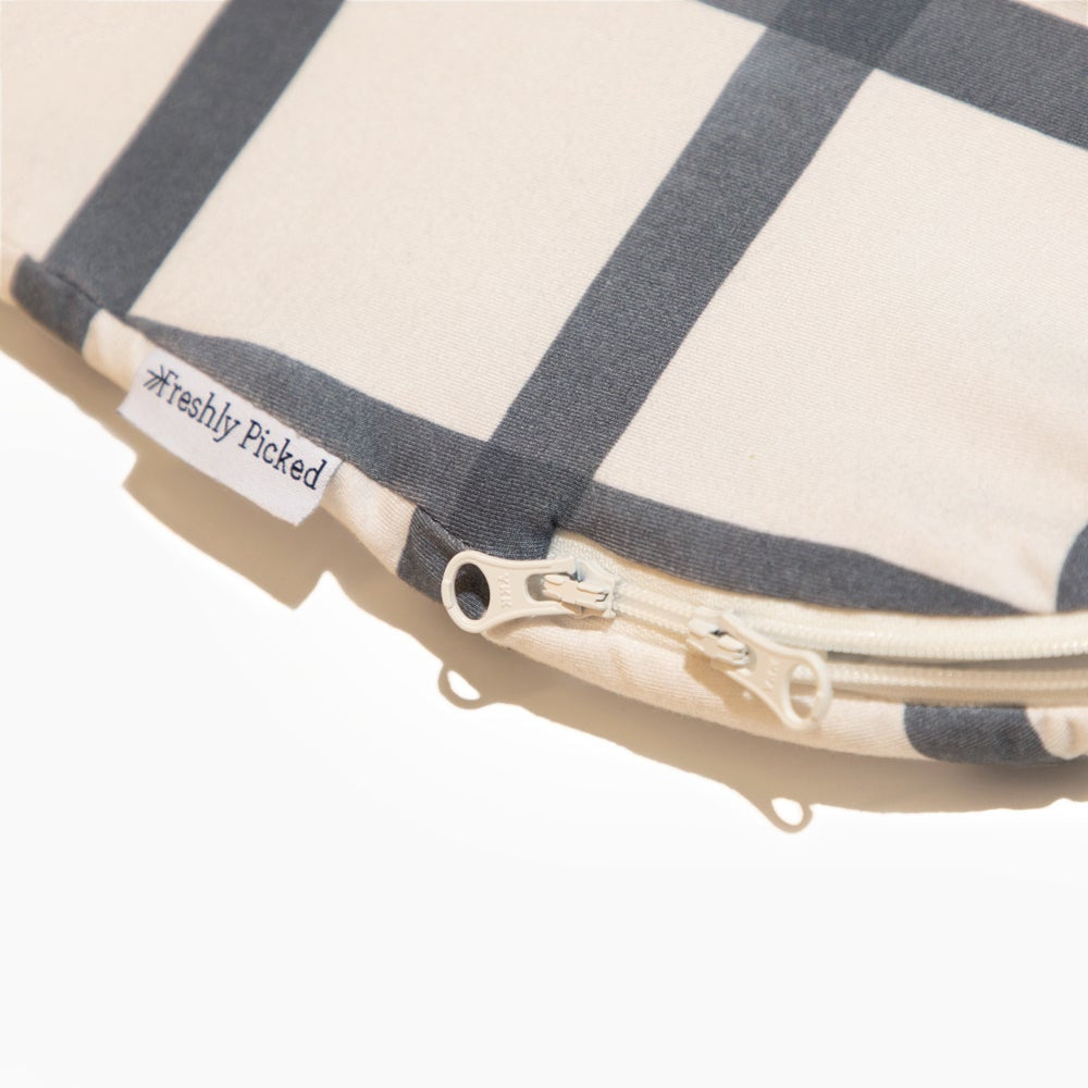 Indigo Windowpane Blanket Sleeper - Swaddle - Baby