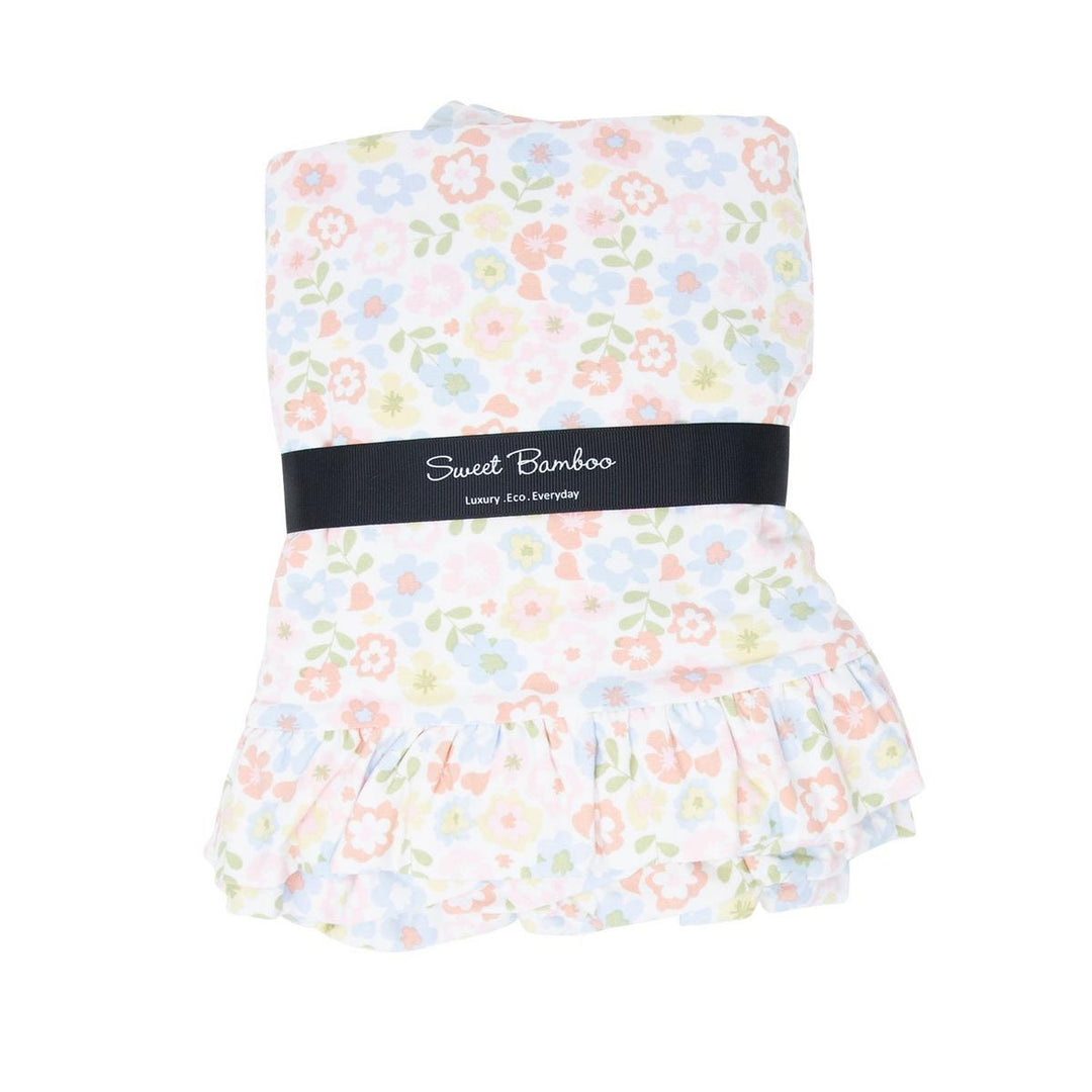 Ruffle Blanket - Pretty Pansy