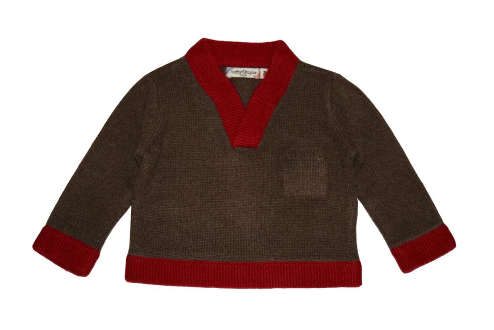 Iris Sweater - Brown - Sweater