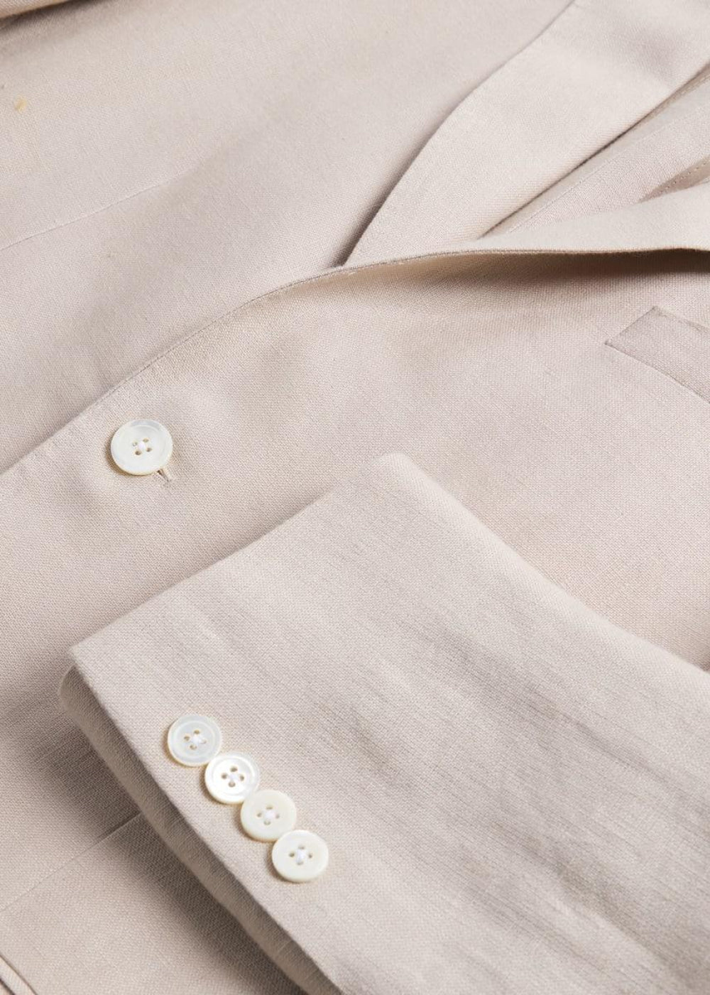 Irish Linen Jacket - Tan - Blazer