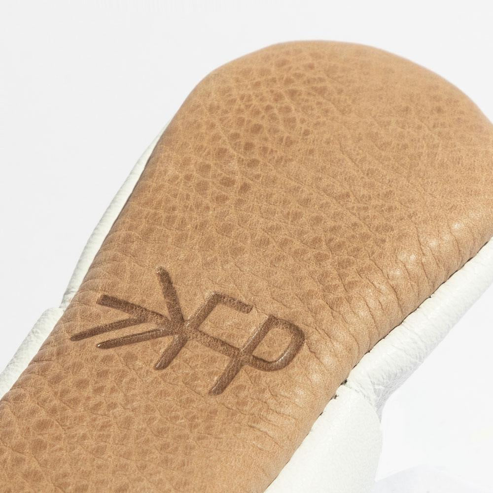 Ivory Swiss Dot Knotted Bow Baby Shoe - ’Flats - Baby Kids Adult All’