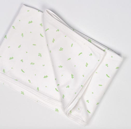 Bundle Of Joy Swaddling Interlock Blanket - Innocence White