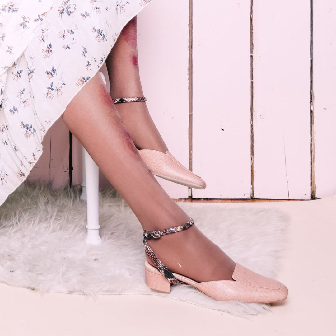 Rose Clay Loafer + Rosy Boa Marilyn - Neutral
