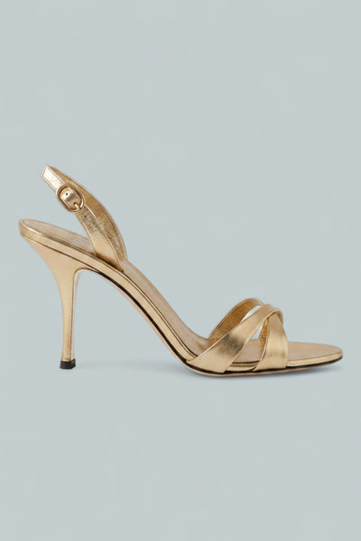 Women's Marielle Slingback Sandals - Gold Crinkle