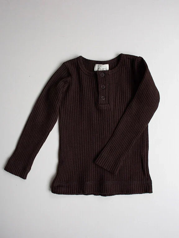 The Ribbed Top Baby - Chocolate