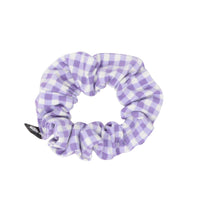 Scrunchie - Gingham Purple