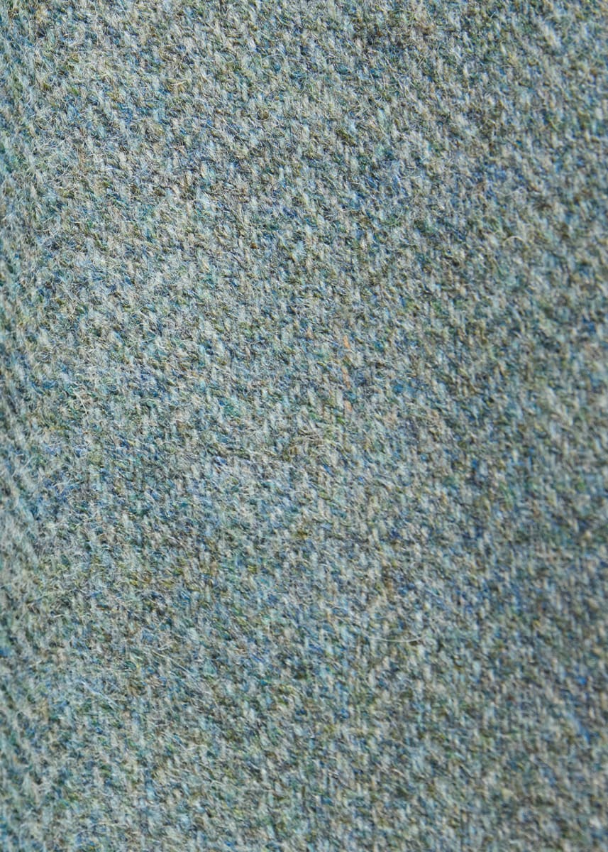Shetland Wool Dress Trouser - Seafoam Green
