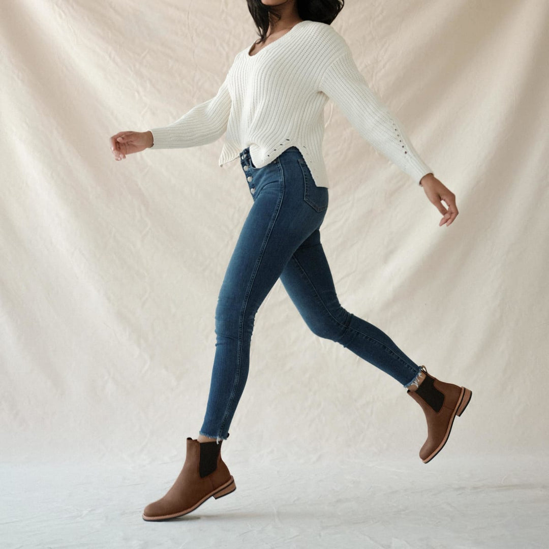 Carmen Chelsea Boot - Brown