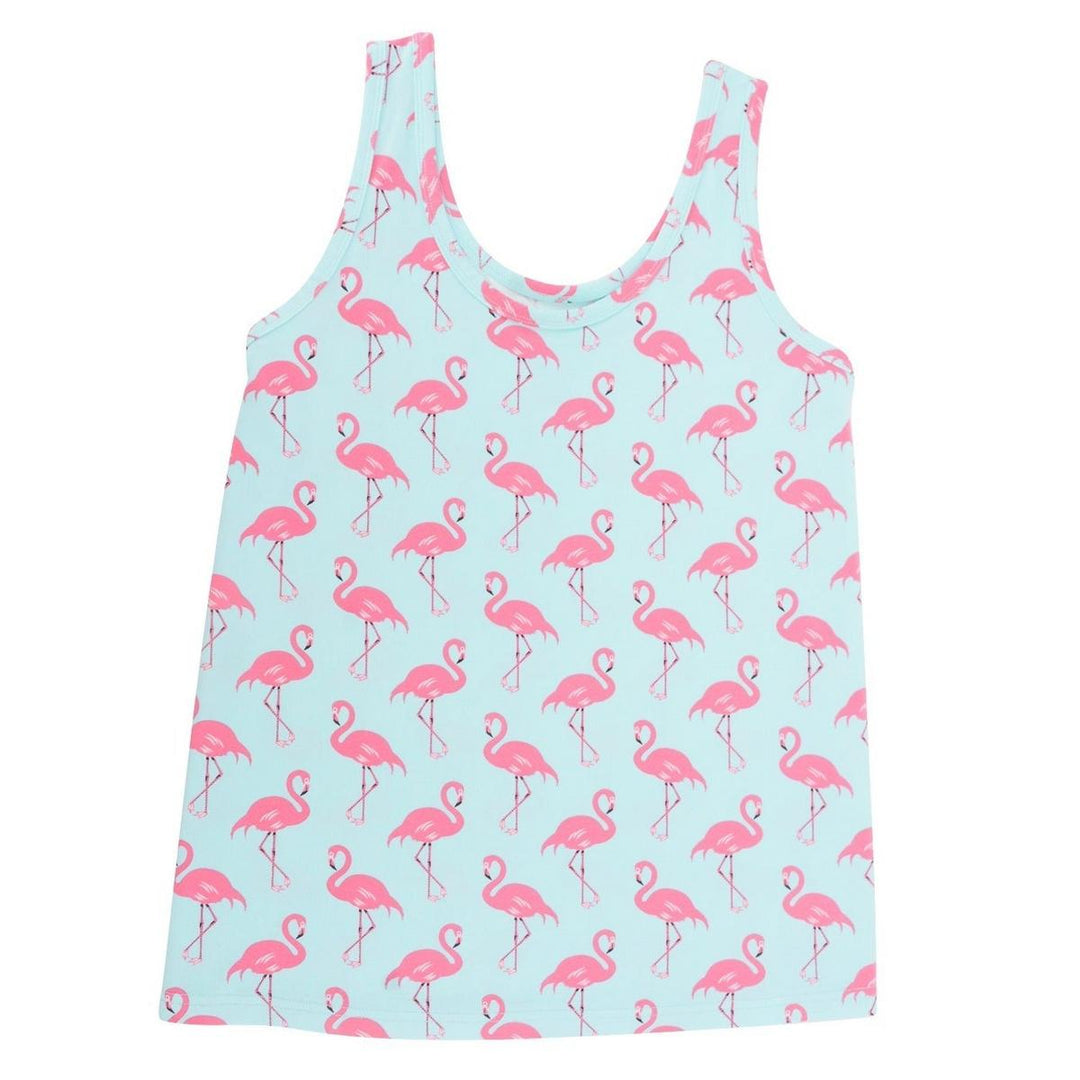 Ladies' Tank Top - Flamingo Aqua