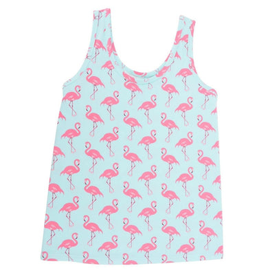 Ladies' Tank Top - Flamingo Aqua