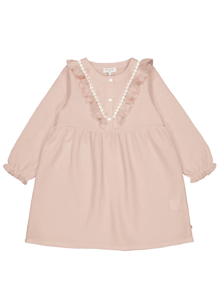 Altair Ruffled Dress - Rose