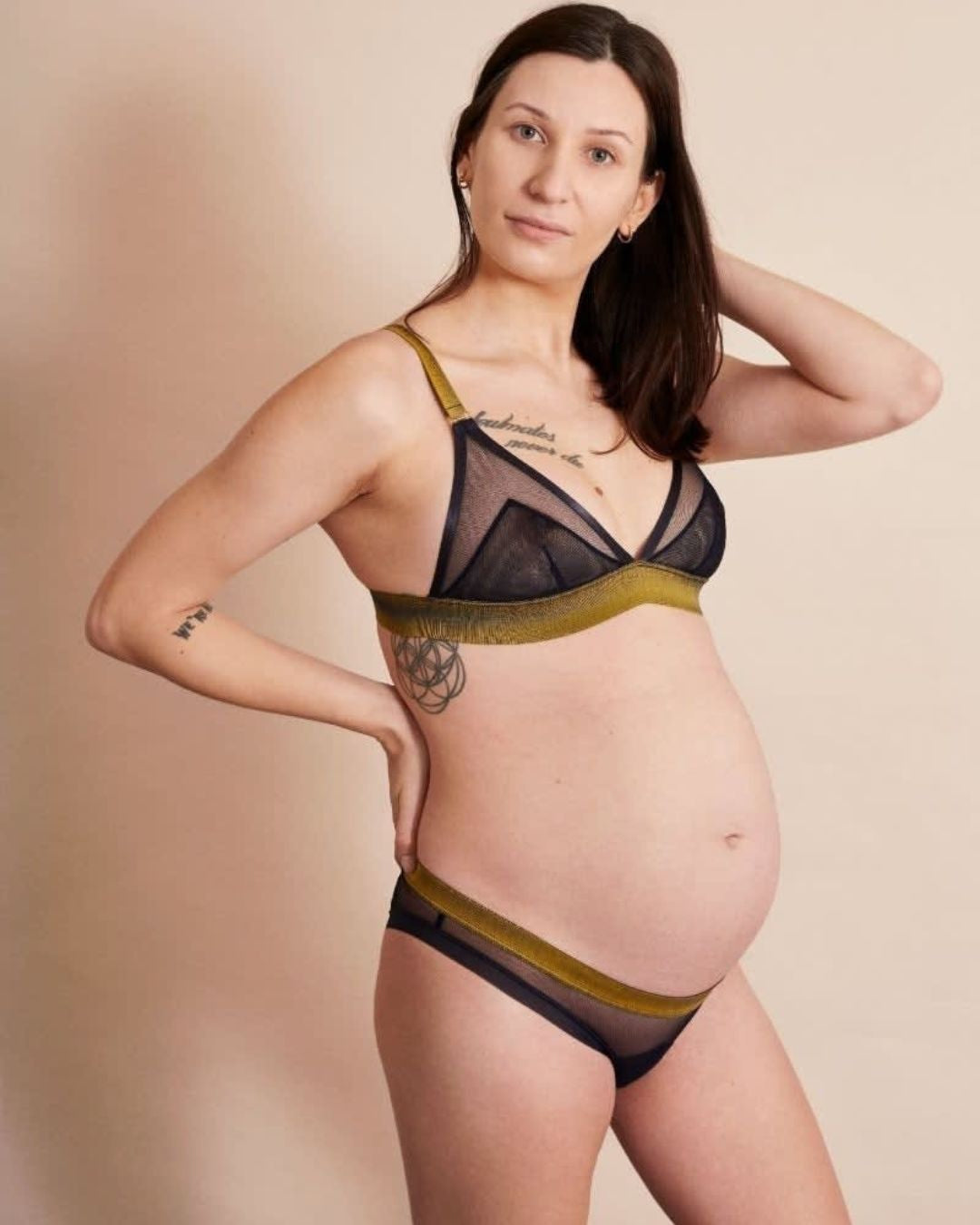 Made To Shine Brazilian Briefs - Midnight Blue