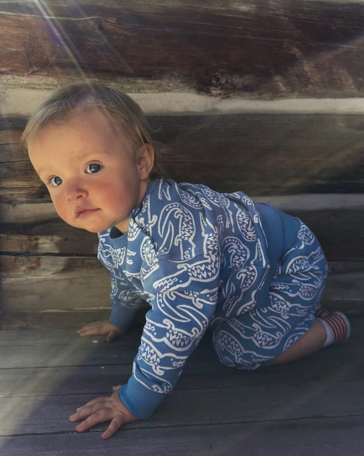 Baby Sweatpants - Alligator Pacific