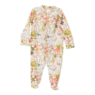 Snap Front Coverall Pajama - Neutral