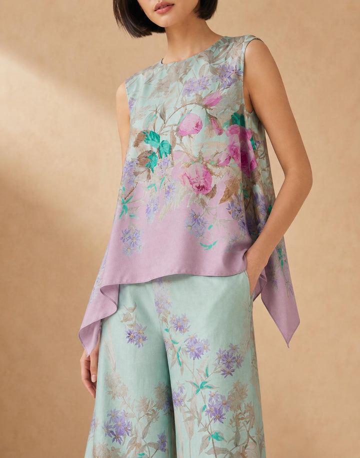 Palazzo Pants - Heath Placée Mint