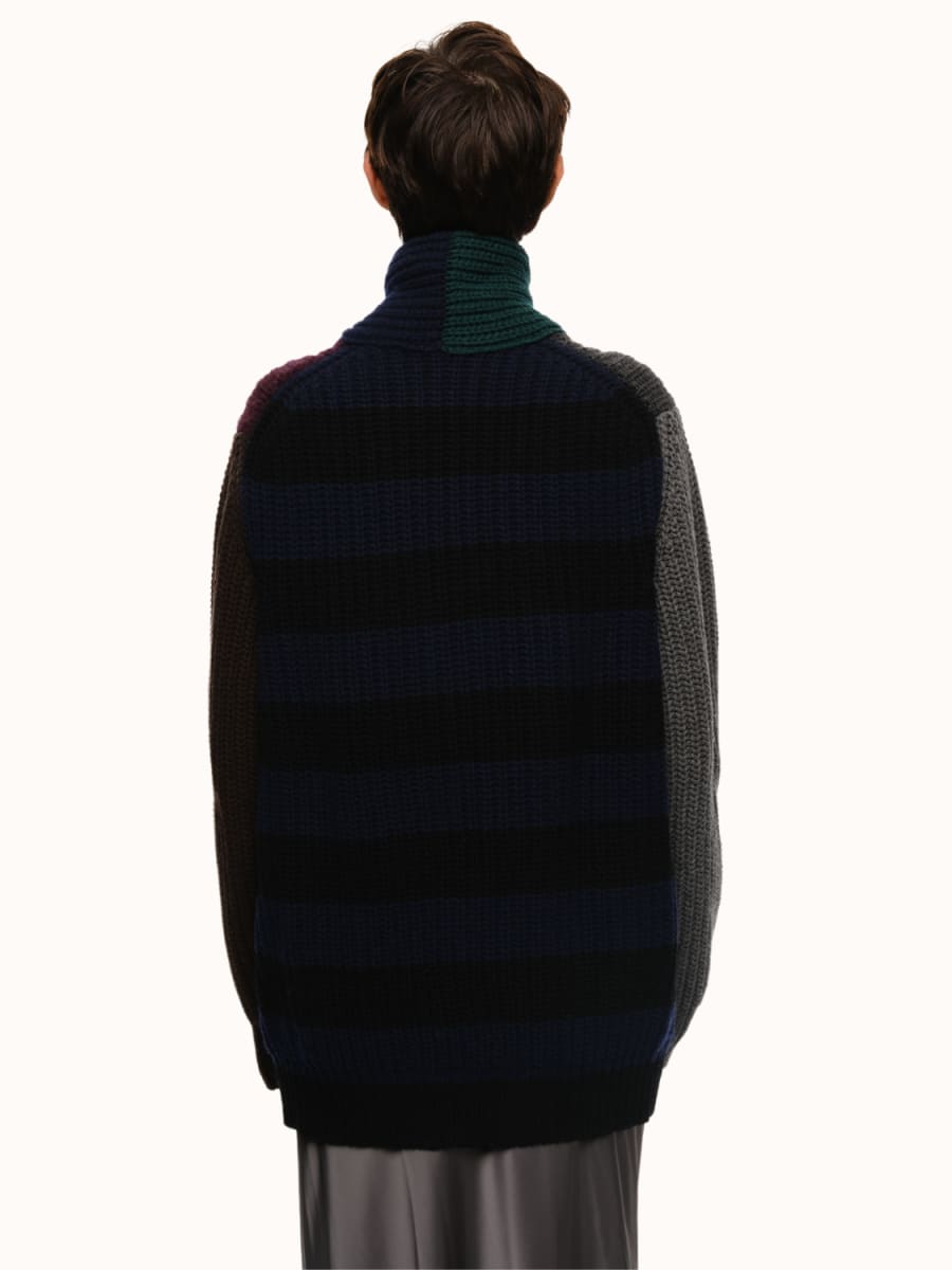 Quinn Cardigan - Dark Multi