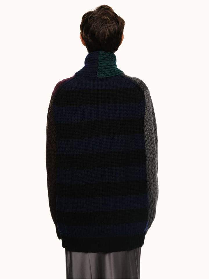 Quinn Cardigan - Dark Multi