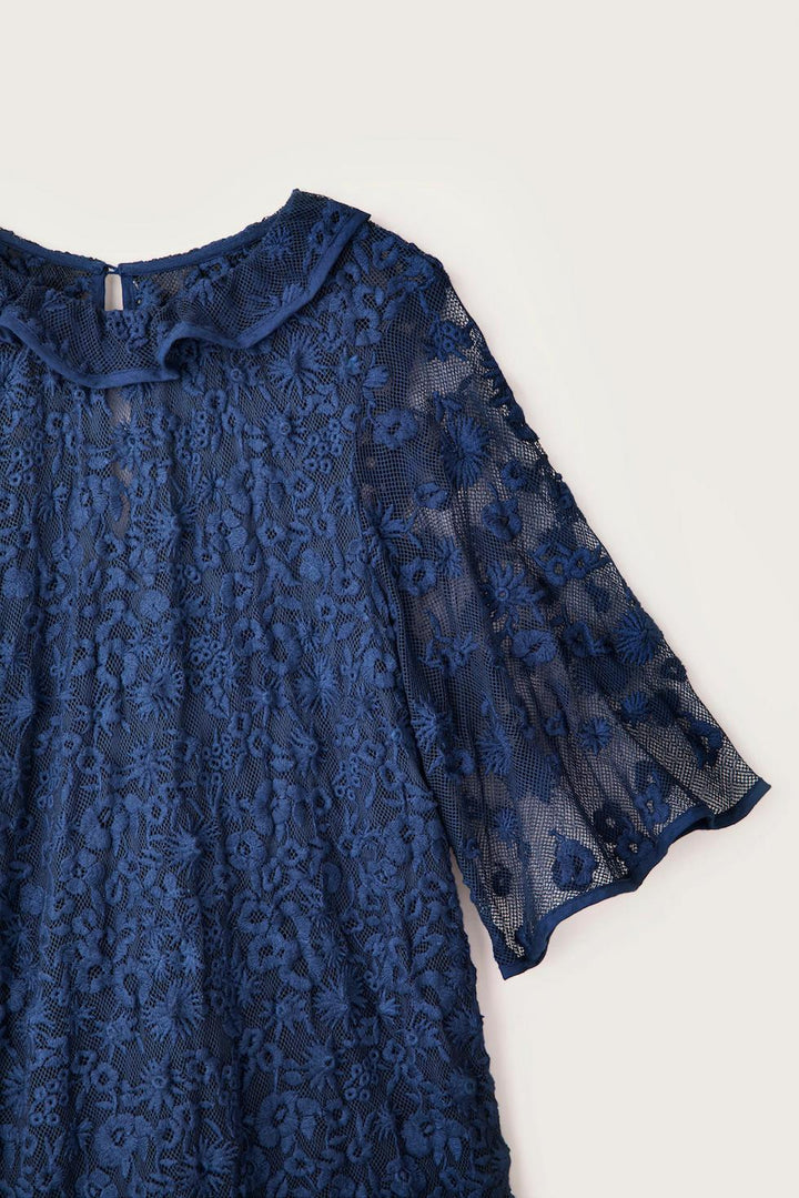 Heather Top - Midnight Navy