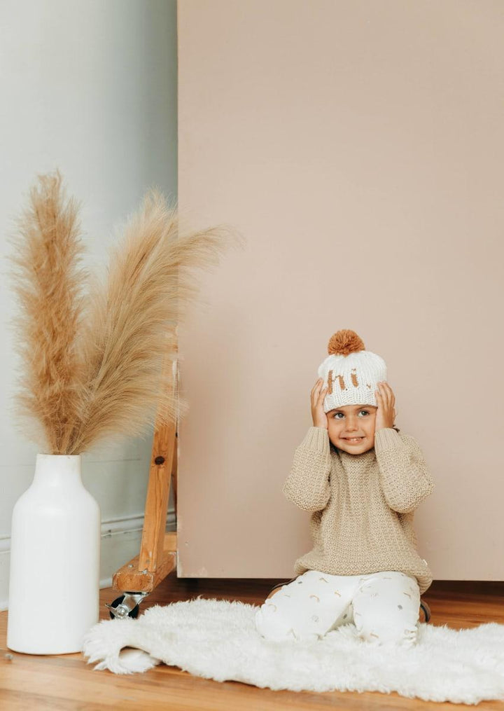 Squiggle Sweater - Sandcastle