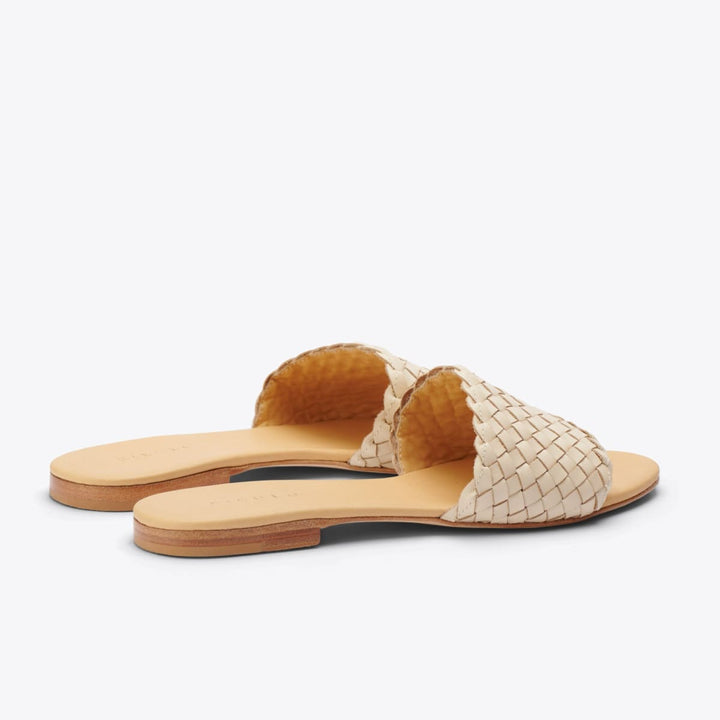 Isla Woven Slide Sandal Woven - Bone - FINAL SALE