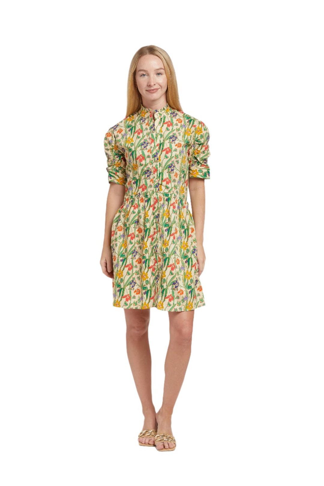 Veronica Dress - Floral Symphony
