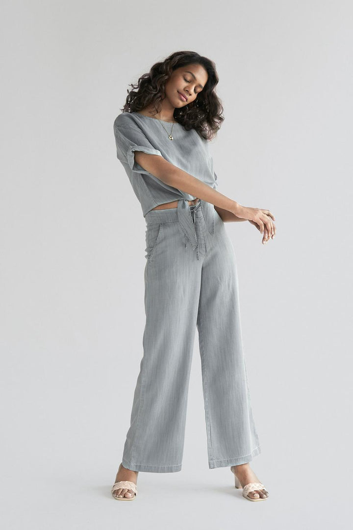 Walk in the Park Pants - Stone Grey