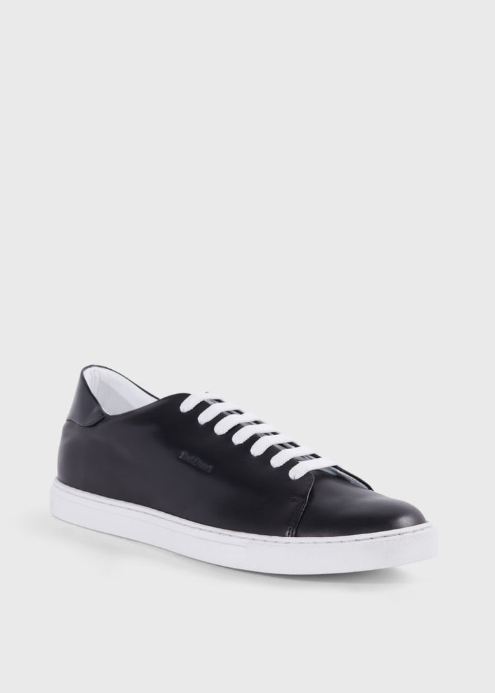 Homer Leather Sneaker - Black