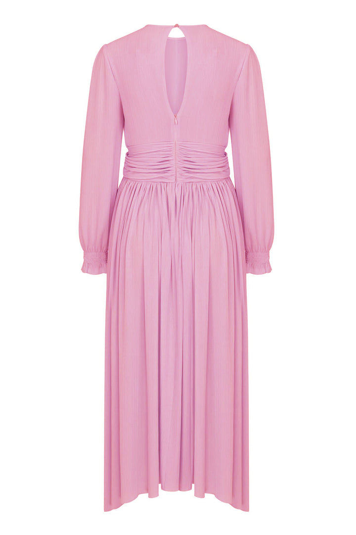 Austin Midi Dress - Pink