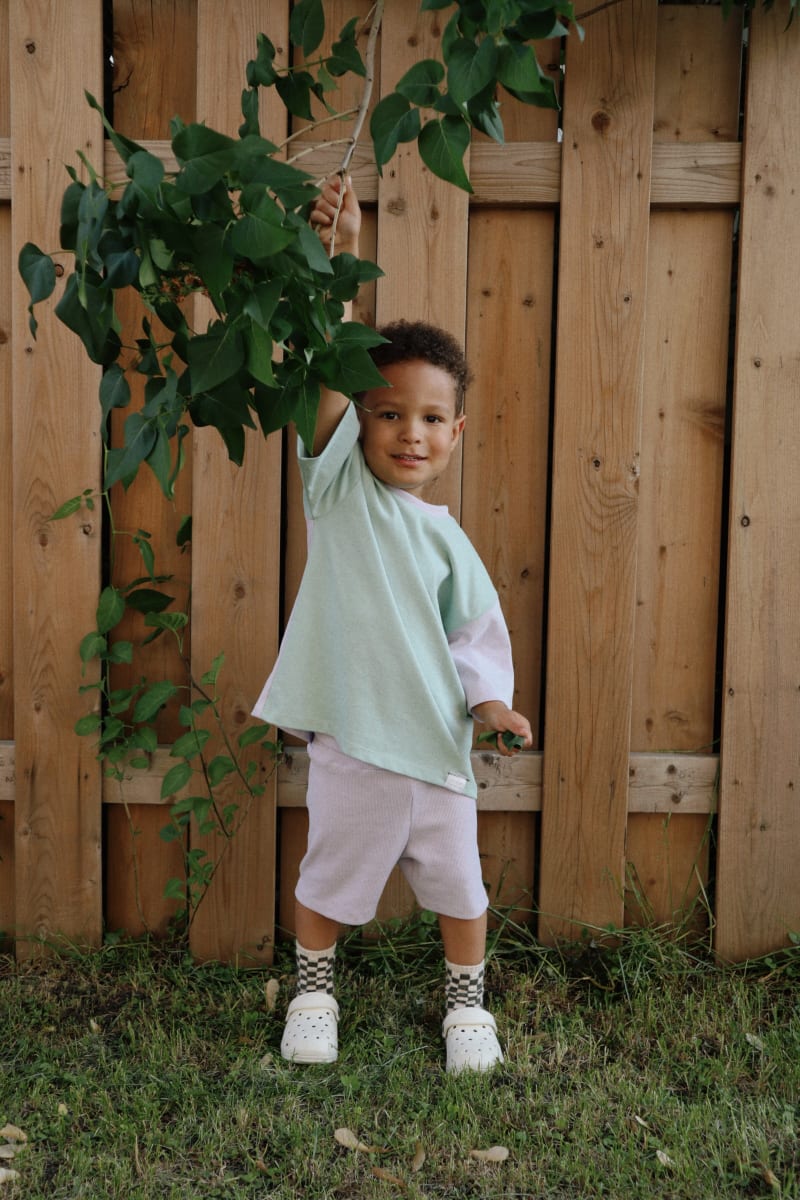 Oversize T-Shirt - Two-Tone