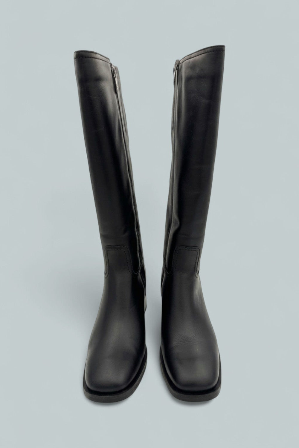 Jack City Dry Leather Boots - Black - 8.5 - Boots