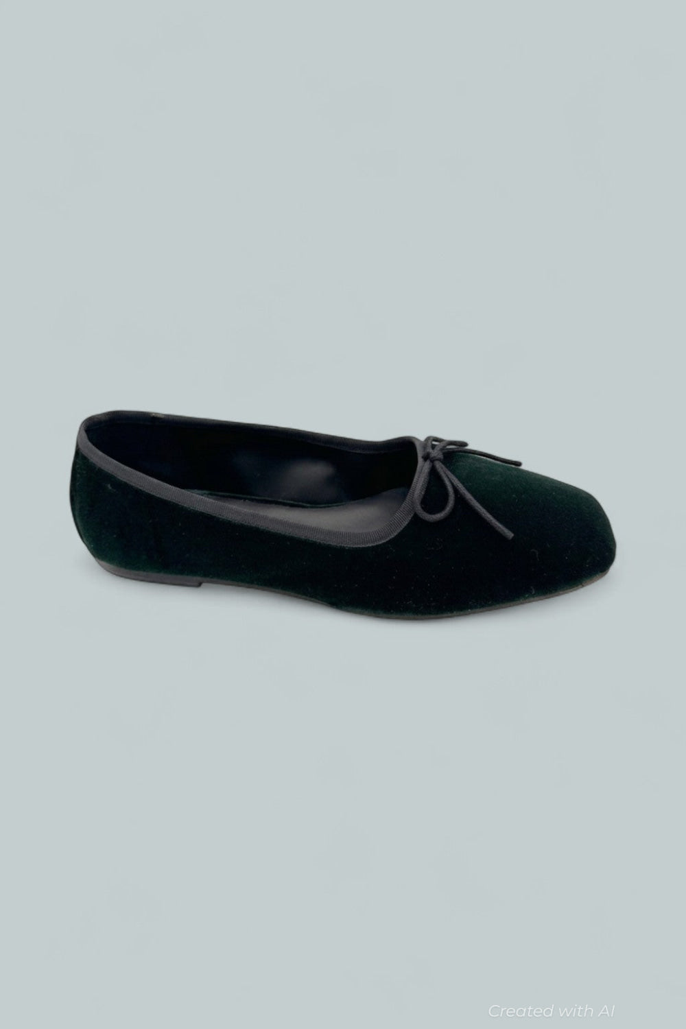 Jada Slip On Woven Bow Flats - Emldvelvet - 8 - Flats