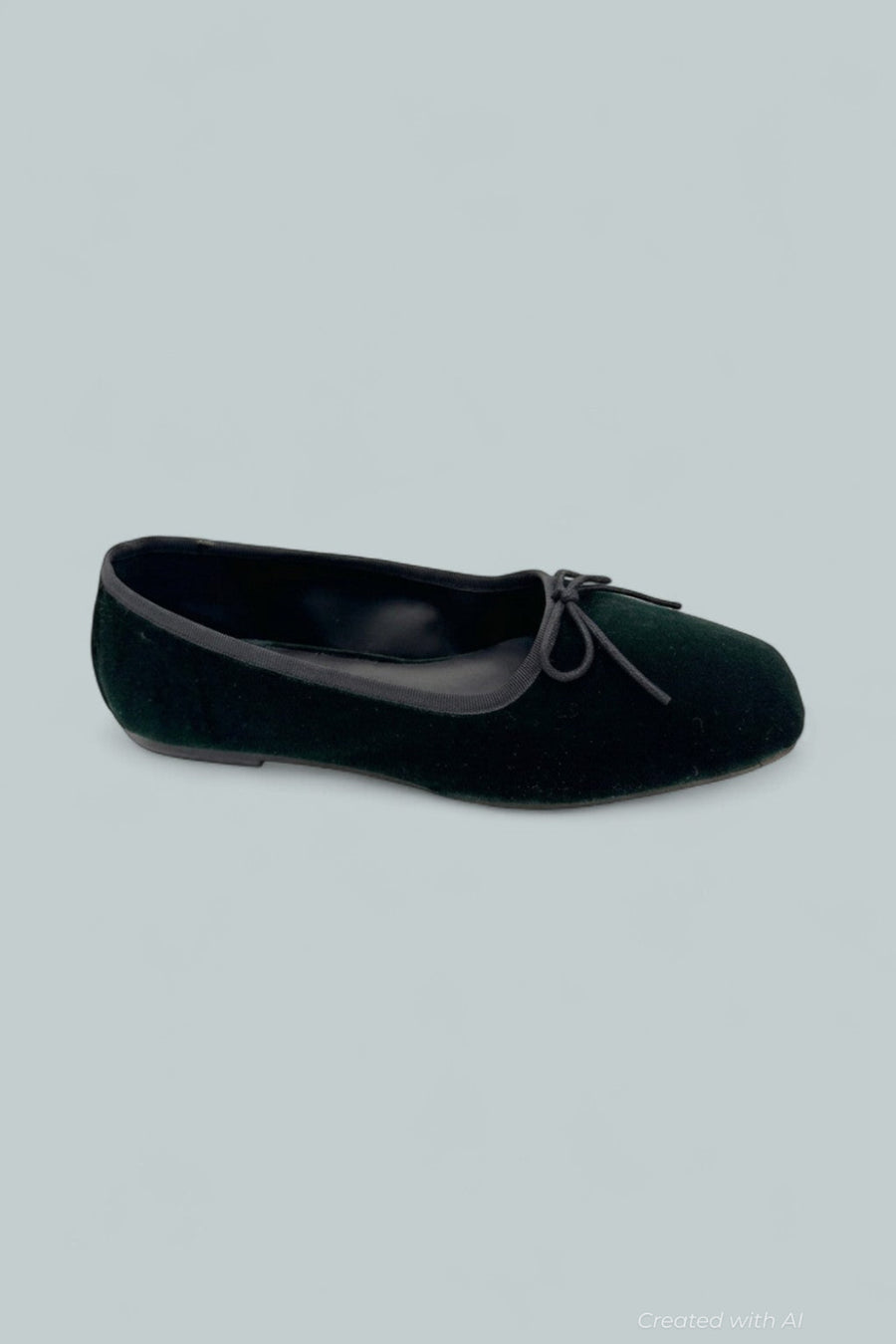 Jada Slip On Woven Bow Flats - Emldvelvet - 8 - Flats