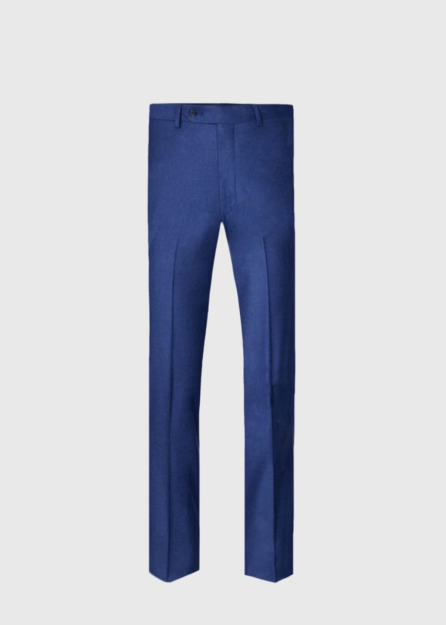 James Fit Wool Dress Pant - Mid Blue - 40 - Trouser
