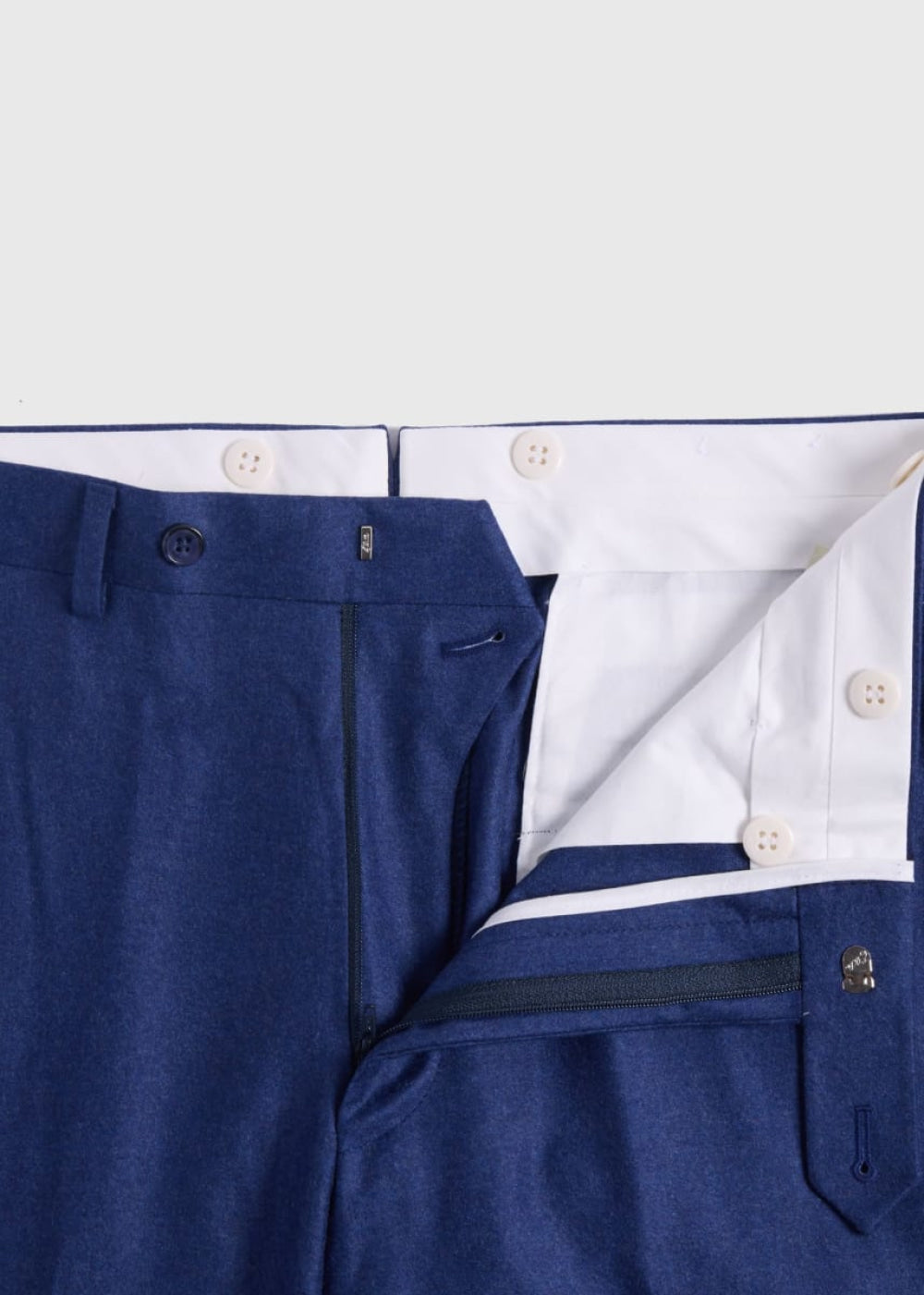 James Fit Wool Dress Pant - Mid Blue - 40 - Trouser